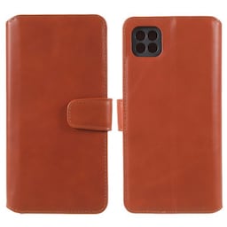 Nordic Covers Samsung Galaxy A22 5G Etui Essential Leather Maple Brown