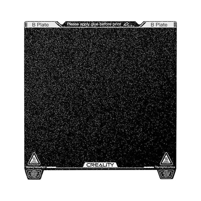 Creality 3D - PEI Build Plate Kit / Type B - K1 Max - 2 dele - 315x310mm / Default Title