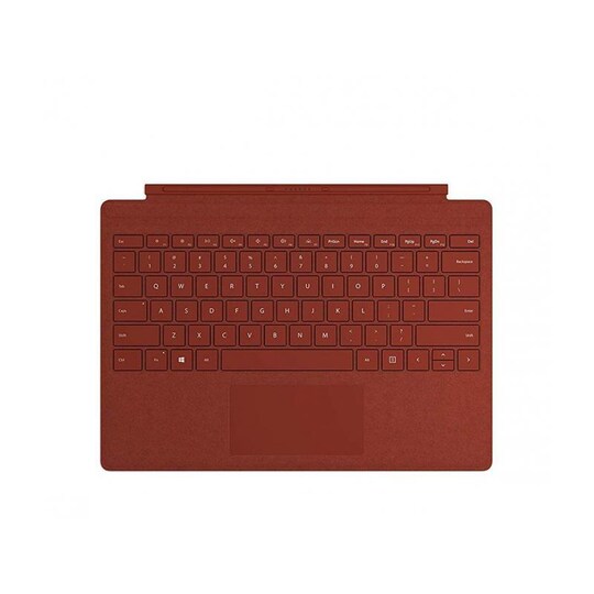 Microsoft Keyboard Surface Pro Type Cover Magnetic, Tangentbordslayout  Qwerty, Poppy Red, 310 g | Elgiganten