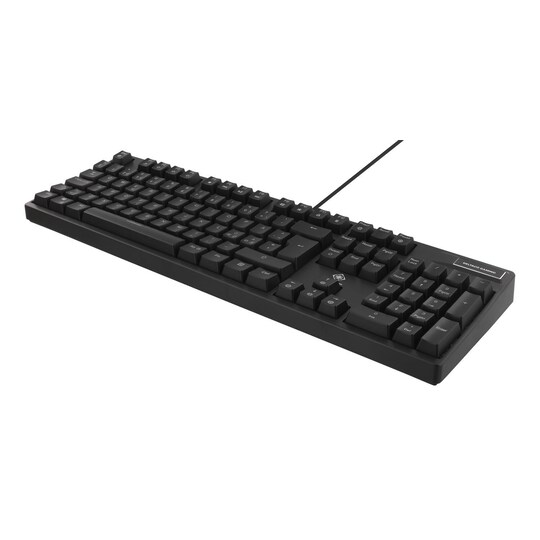 DELTACO GAMING keyboard, blue switches, white backlight, black | Elgiganten