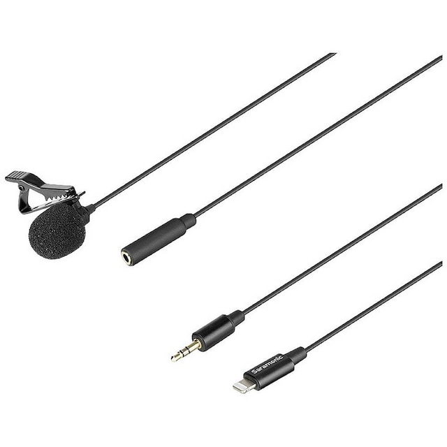 Saramonic LavMicro U1A Clip-on mikrofon Talemikrofon Overførselstype:Bredbånd Inkl. kabel