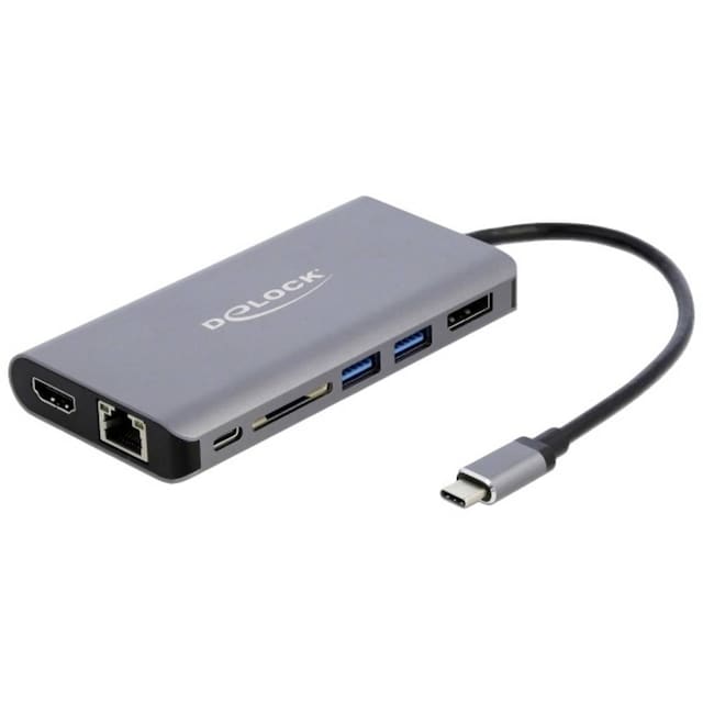 Delock 87683 USB-C® Dockingstation Passer til mærkerne: univerzálny