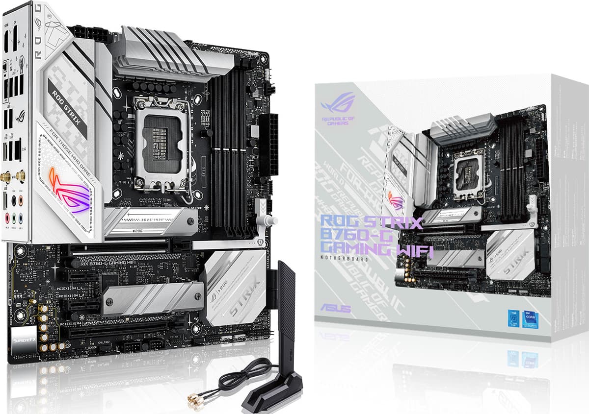 ASUS ROG STRIX B760-G GAMING WIFI motherboard