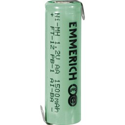 Emmerich Mignon ZLF Special-batteri R6 (AA) Z-loddefane NiMH 1.2 V 1500 mAh