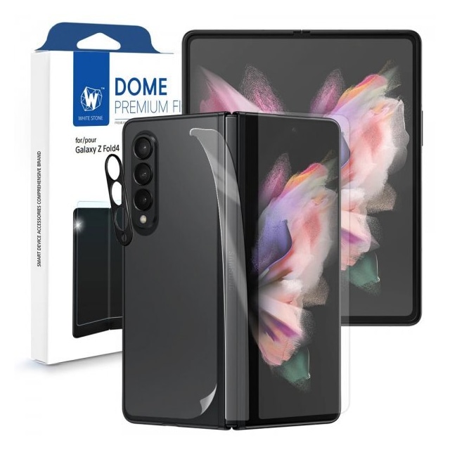 Whitestone Dome Samsung Galaxy Z Fold 4 Skærmbeskytter Dome Premium Film