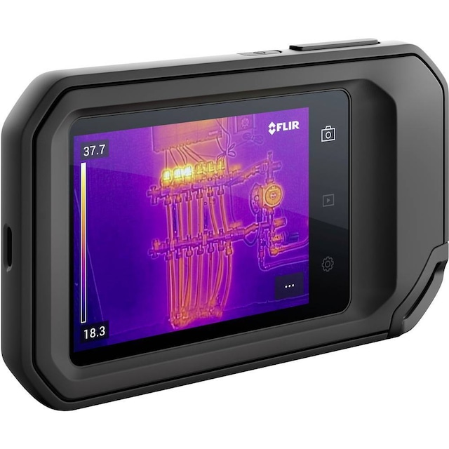 FLIR C5 (z Wi-Fi) Termisk kamera -20 til +400 °C 8.7 Hz MSX®, Integreret LED-lampe, integreret digit