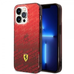 Ferrari iPhone 14 Pro Max Cover Gradient Scuderia Rød