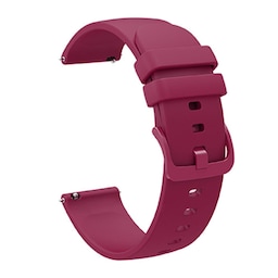SKALO Silikonearmbånd til Huawei Watch 3/3 Pro - Vin rød