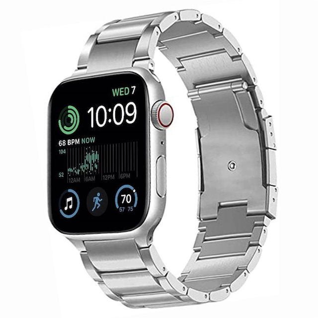 Armbånd BEAD Titanium Apple Watch SE 2022 (40mm) - Sølv