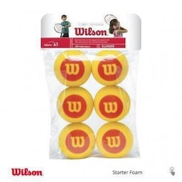 Wilson Starter Foam (6-Pack), Tennisbolde