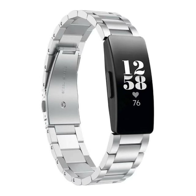 Armbånd rustfrit stål Fitbit Inspire 3 - sølv