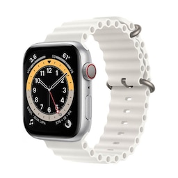 RIB Sport Armbånd Apple Watch 6 (44mm) - Beige