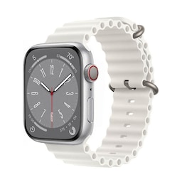 RIB Sport Armbånd Apple Watch 8 (45mm) - Beige