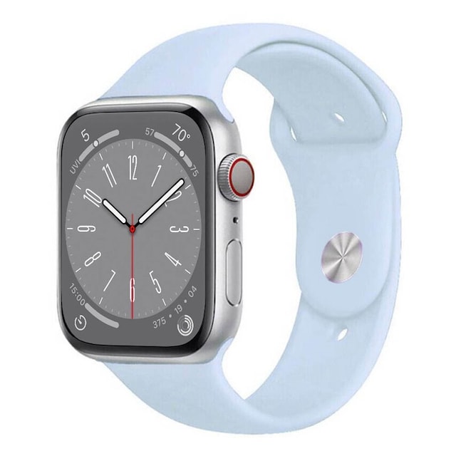Sport Armbånd Apple Watch 8 (45mm) - Lyseblå