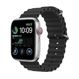 RIB Sport Armbånd Apple Watch SE 2022 (40mm) - Sort