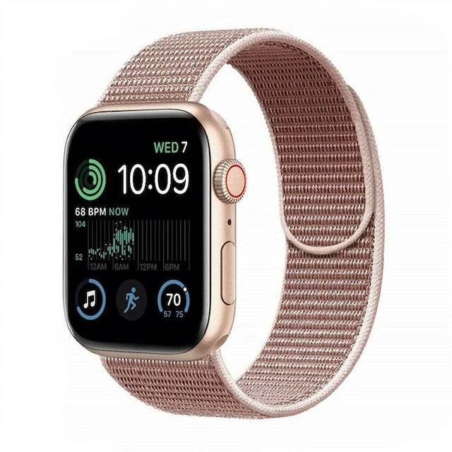 Nyon Armbånd Apple Watch SE 2022 (44mm) - Rose pink
