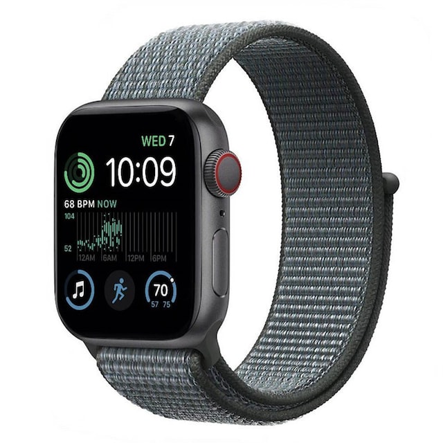 Nyon Armbånd Apple Watch SE 2022 (44mm) - Storm Grey