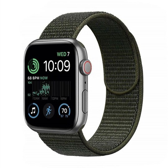 Nyon Armbånd Apple Watch SE 2022 (40mm) - Military Khaki | Elgiganten