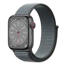 Nyon Armbånd Apple Watch 8 (45mm) - Storm Grey
