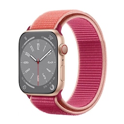 Nyon Armbånd Apple Watch 8 (41mm) - Pomegranate