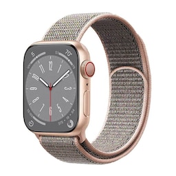 Nyon Armbånd Apple Watch 8 (41mm) - Pink Sand