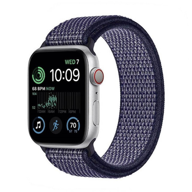 Nyon Armbånd Apple Watch SE 2022 (44mm) - Midnight blue