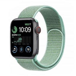 Nyon Armbånd Apple Watch SE 2022 (44mm) - Marine Green