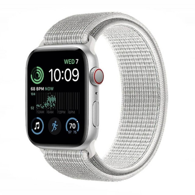 Nyon Armbånd Apple Watch SE 2022 (44mm) - Summit White