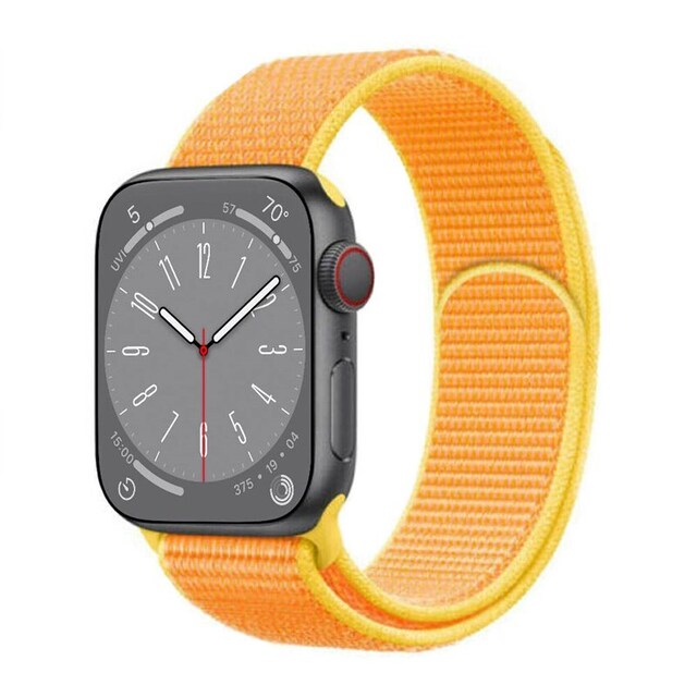 Nyon Armbånd Apple Watch 8 (45mm) - Canary Yellow