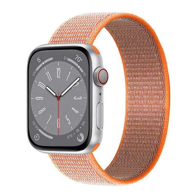 Nyon Armbånd Apple Watch 8 (45mm) - Spicy Orange