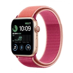 Nyon Armbånd Apple Watch SE 2022 (44mm) - Pomegranate