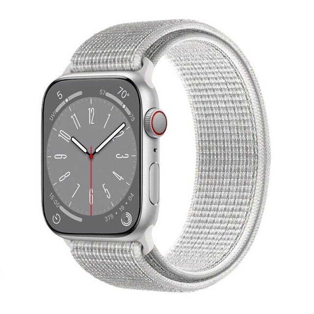 Nyon Armbånd Apple Watch 8 (41mm) - Summit White