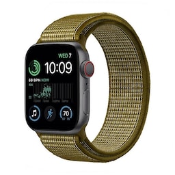 Nyon Armbånd Apple Watch SE 2022 (44mm) - Olive flak