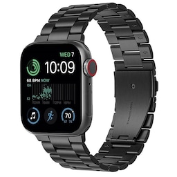 Armbånd Rustfrit stål Apple Watch SE 2022 (40mm) - Sort