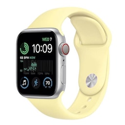 Sport Armbånd Apple Watch SE 2022 (44mm) - Light yellow