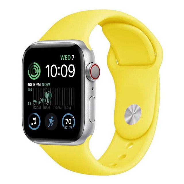 Sport Armbånd Apple Watch SE 2022 (44mm) - Gul