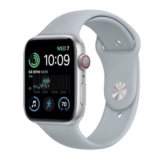 Sport Armbånd Apple Watch SE 2022 (40mm) - Lysegrå
