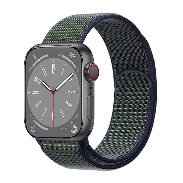 Nyon Armbånd Apple Watch 8 (45mm) - Midnight fog