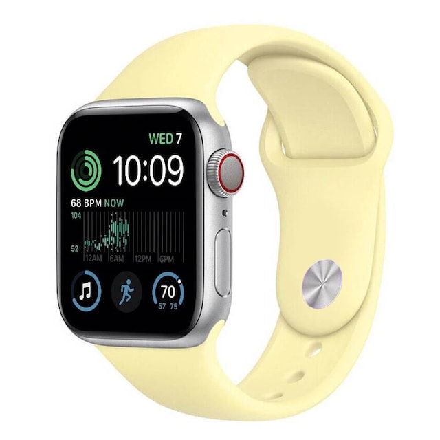 Sport Armbånd Apple Watch SE 2022 (40mm) - Light yellow