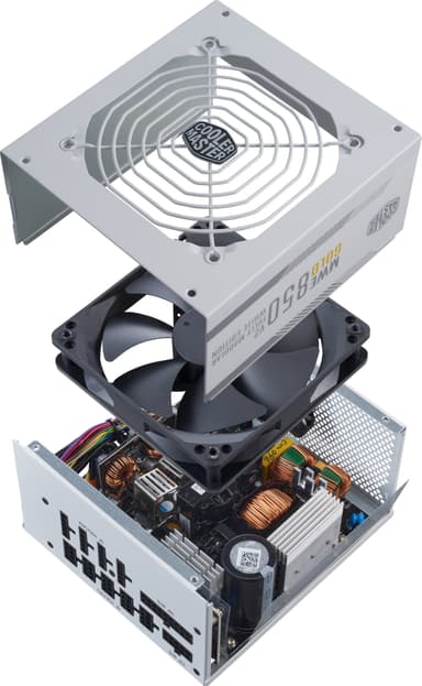 Cooler Master MWE Gold V2 ATX 3.1 White 850W strømforsyning