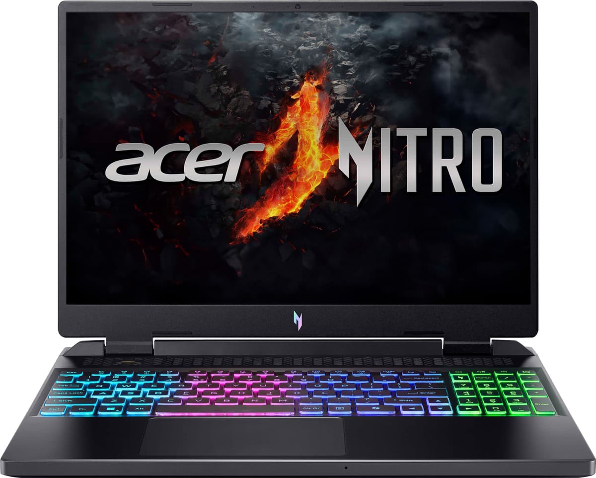 Acer Nitro 16 R7-8HS/16/1TB/4070/165Hz 16" bærbar gaming computer