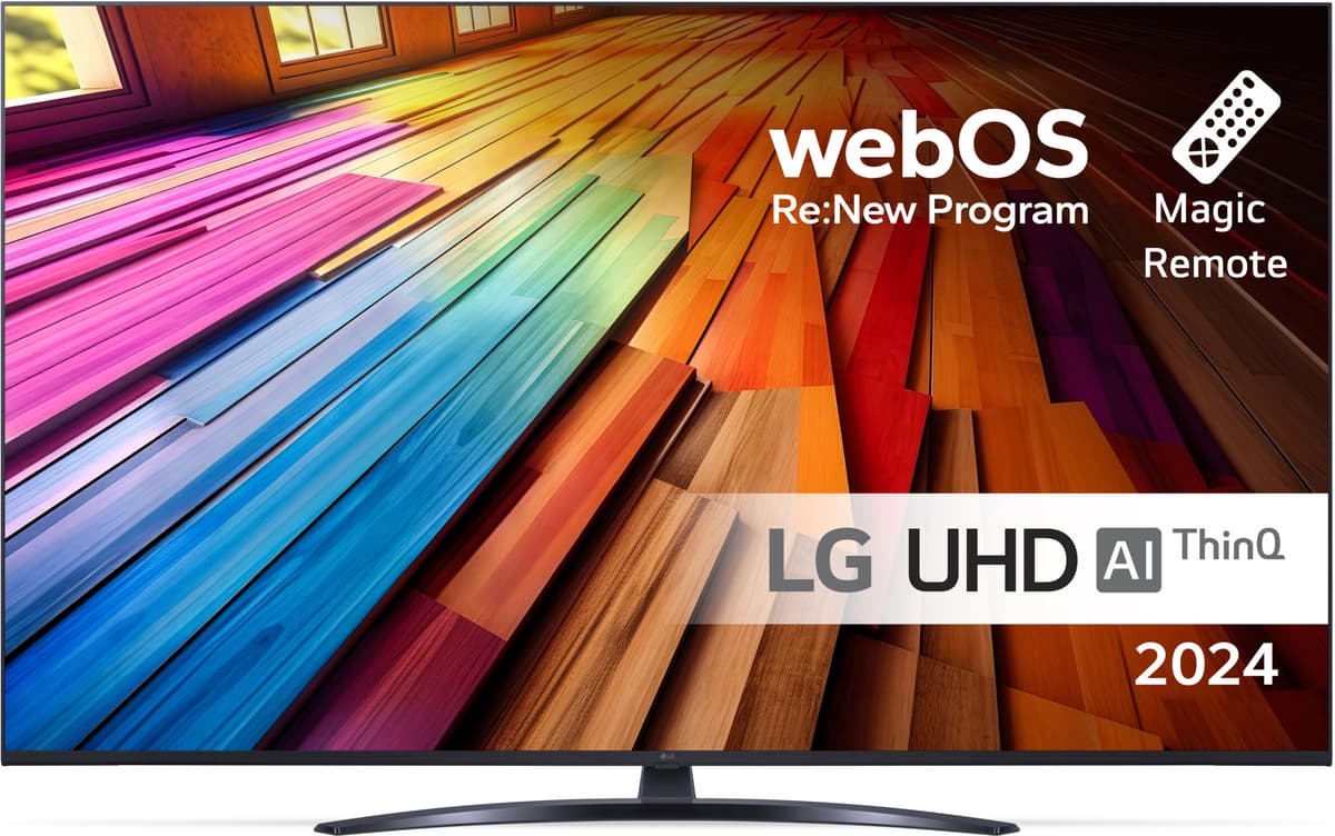 LG 50" UT 8100 4K UHD LED TV (2024)