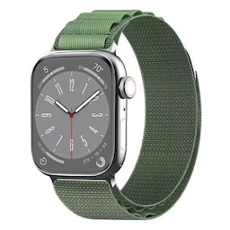 Artic Elastic nylon Armbånd Apple Watch 8 (45mm) - Army