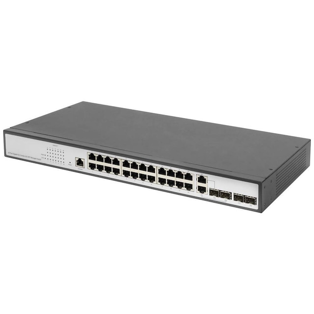 DN-80221-3 19 netværksswitch RJ45/SFP 1 stk