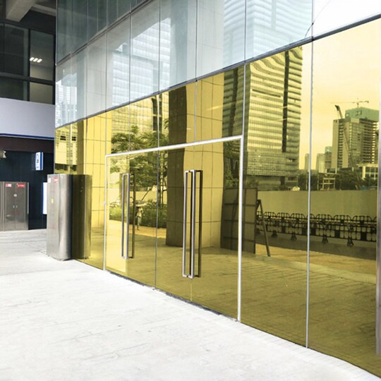 Envejs spejl vinduesfilm Statisk Cling Guld 90 x 400 cm | Elgiganten