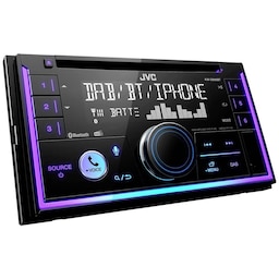 JVC KW-DB95BT Dobbelt-DIN-bilradio 1 stk