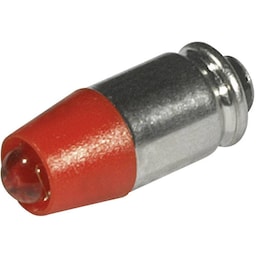 CML LED-signallampe T1 3/4 MG Rød 12 V/DC, 12 V/AC 330