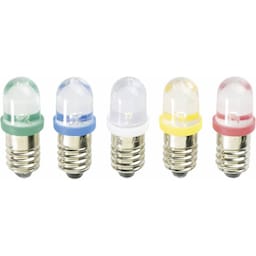 Barthelme LED-signallampe E10 Rød 12 V/DC, 12 V/AC