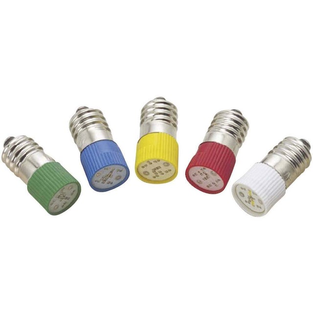 Barthelme LED-signallampe E10 Rød 12 V/DC, 12 V/AC 1.2