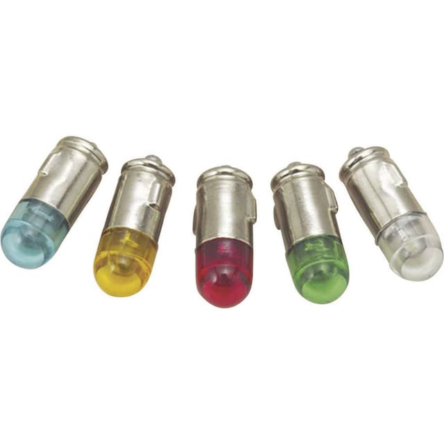 Barthelme LED-signallampe BA7s Amber 24 V/DC, 24 V/AC